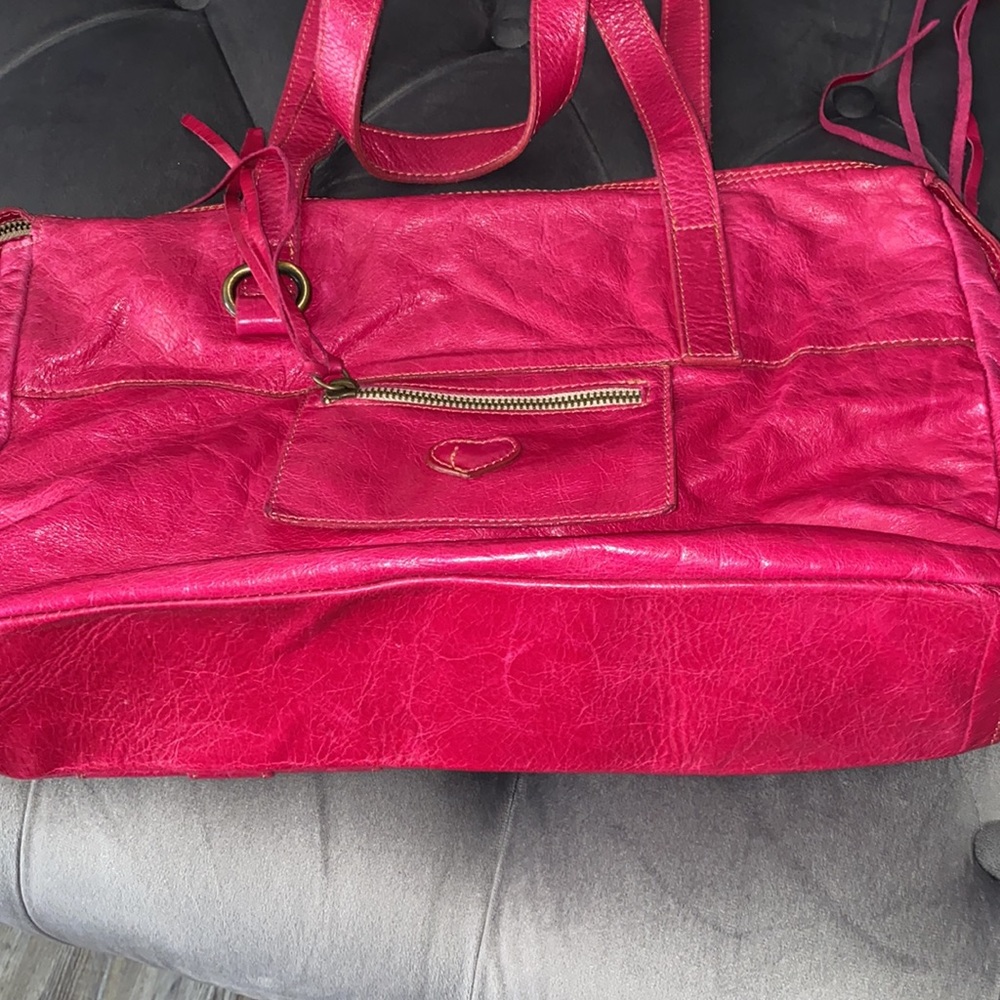 Fuchsia Pink Sofia C. Shoulder Bag - image 3